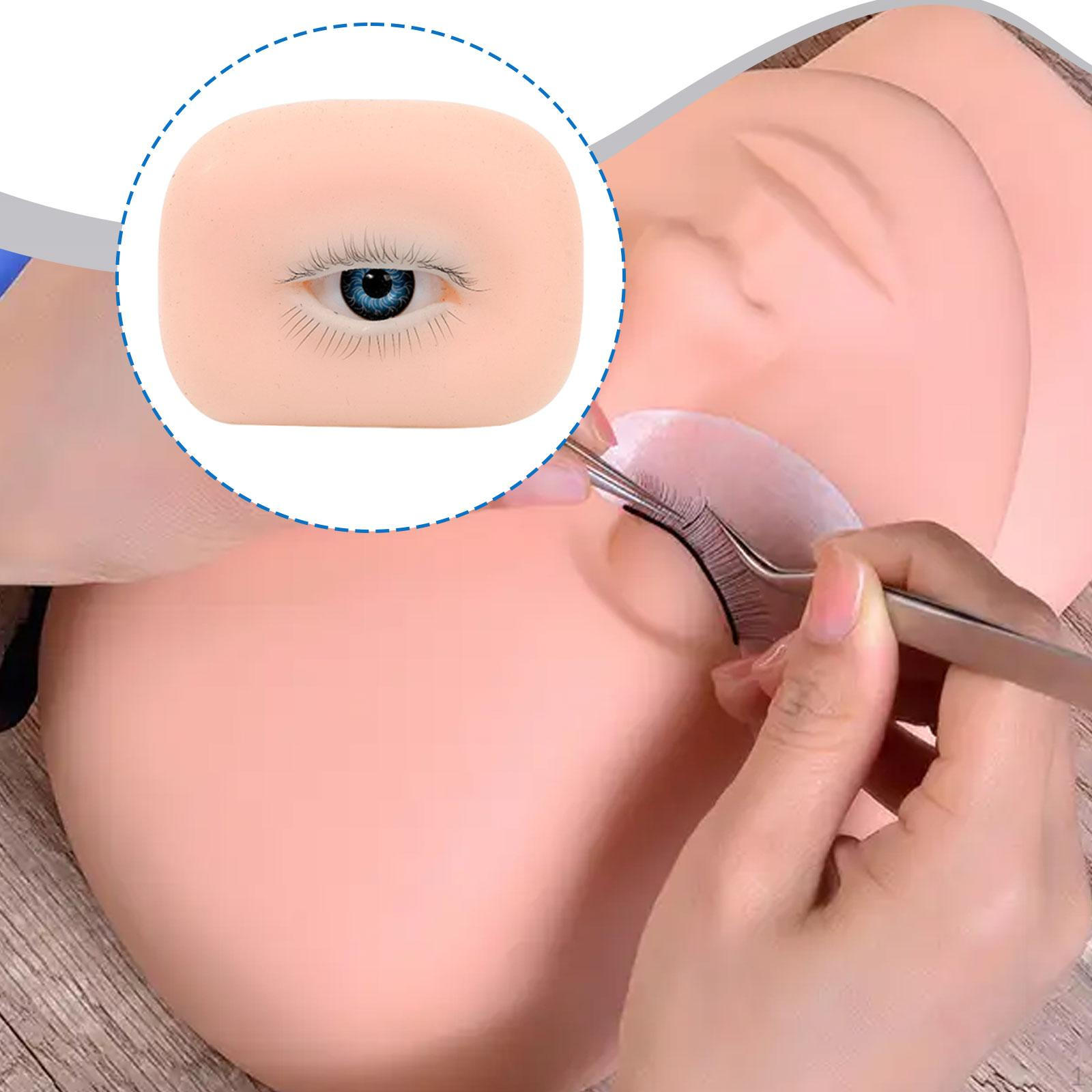 

5D Модель глаза из , Практичный инструмент для красоты, Тренировочный, Легкий, Удобный для начинающих, Right