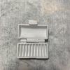 1pc 10 Slots CR2032 Battery Holder, Portable Button Battery Storage Box, Anti-Loss Organizer for Small Batteries