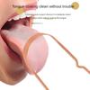 1Pcs Pure Copper Tongue Scraper Oral Cleaner Brush Fresh Cleaning Hygiene High Quality Tounge Scraper