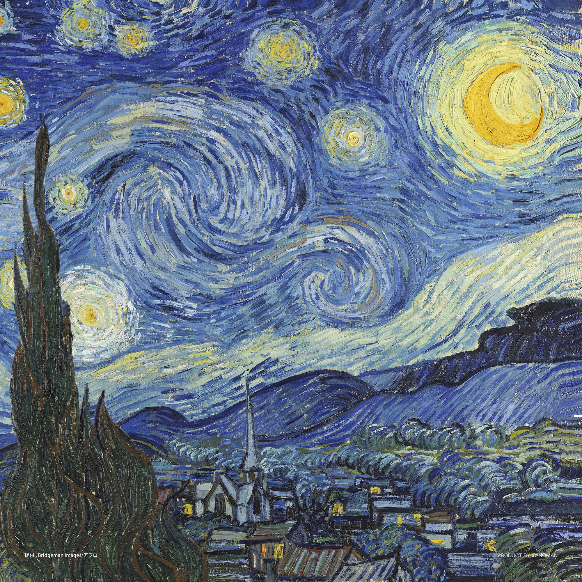 

Yanoman 306 Piece Jigsaw Puzzle Van Gogh Starry Night [Square Puzzle] (25x25cm)