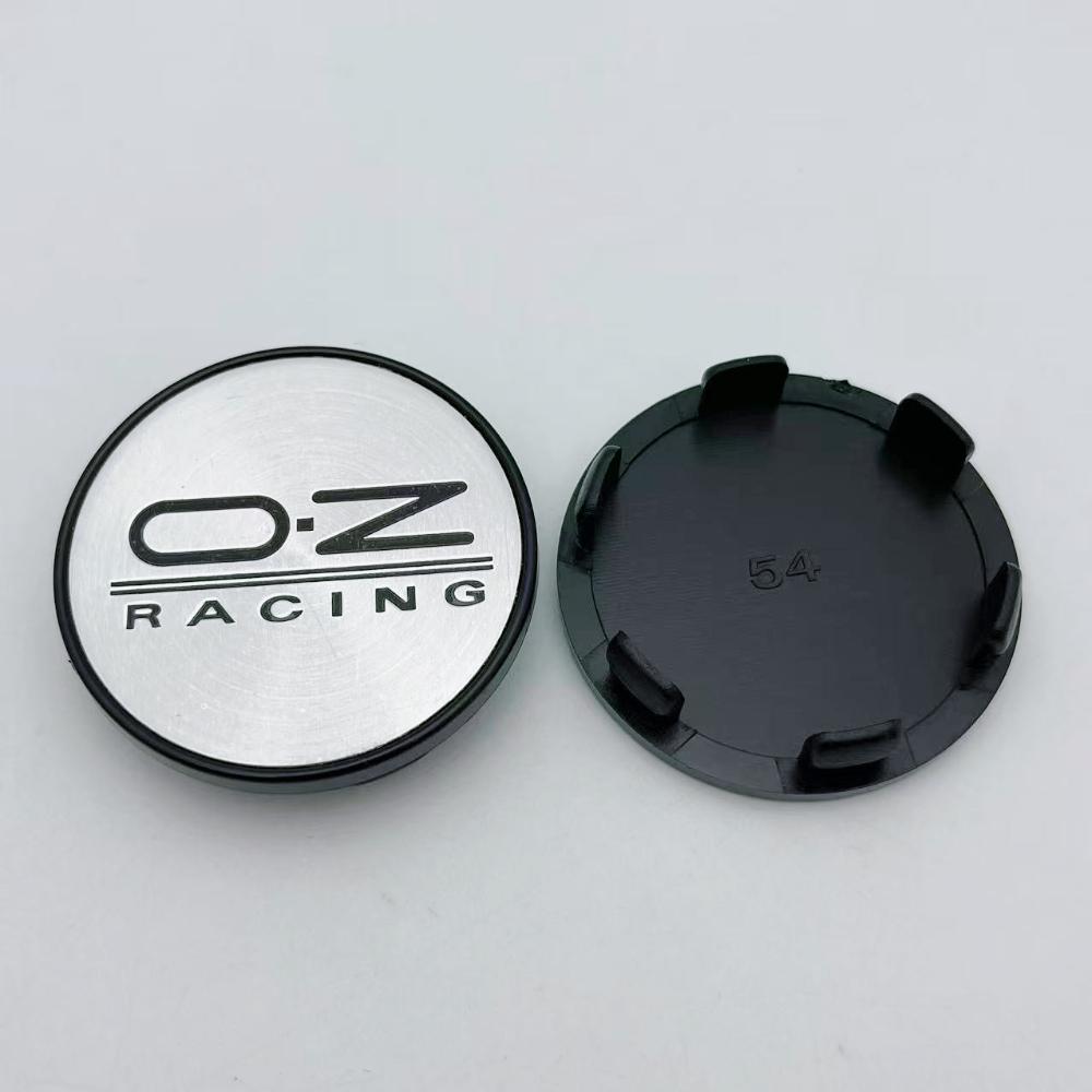 AAYR1 4pcs 54MM 49MM OZ O.Z Racing Logo Emblem Badge Car Wheel Center Caps Wheel Rim Hubcaps Hub Center Dust Cover Car Accessories
