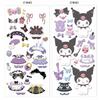 K Company Sanrio My Coordinate Sticker 2 Kuromi StickerH195 x W95mm CCD2-KU