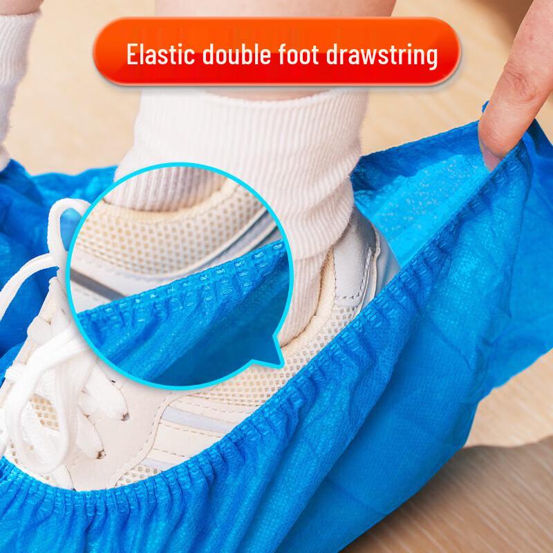 BORNIK Disposable Large Shoe Covers (100-Pack)