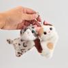 Cartoon Cat Plush Pendant Decoration Stuffed Doll Keychain Cute Bag Charm Doll Plush Boys & Girls Birthday Gift