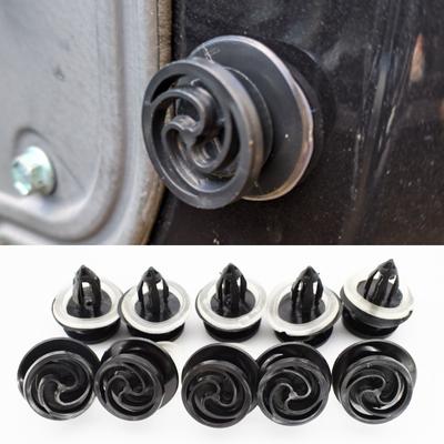 10 adet Plastik Klipler A4 İç Kapı Kartı Raptiye Klipleri Trim Panel Montaj Oto Araba Aksesuarları Styling 8E0868243