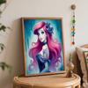 Disney DIY Oil Painting Kits Little Mermaid Portrait Hand Painting Home Decor Craft Gift Ideas For Unique Wall Art Home Decoration Decor