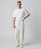 Bonseullipi Soft Linen Relaxed Wide Pants (Ivory)