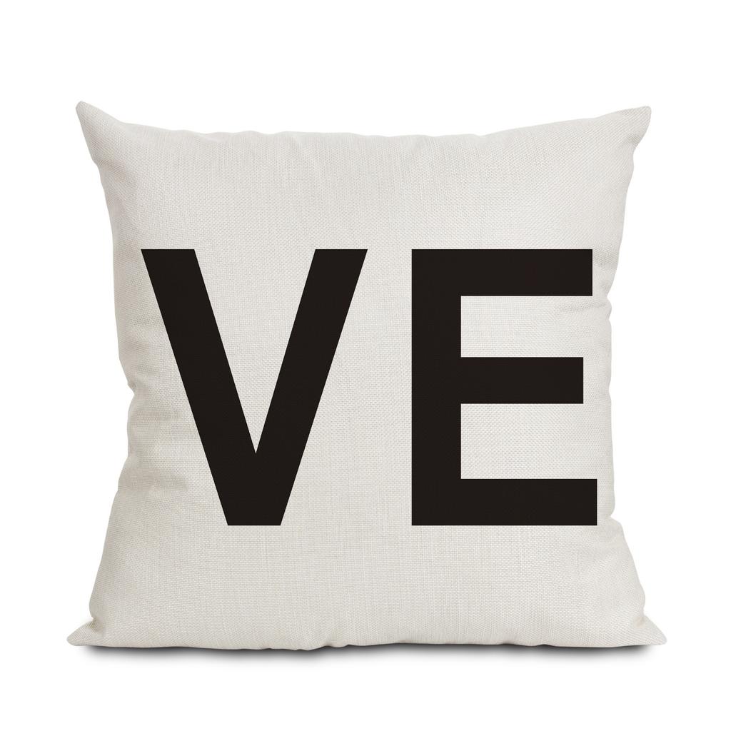 Heimtextilien Neues Paar Valentinstag Liebeskissen Kissen Lendenwirbelstütze Sofakissen