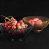 Hollow Iron Art Fruit Basket Black/Gold Fruit Vegetable Basket Mesh Fruit Snacks Basket  Kitchen