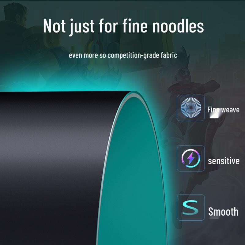 Large Non-slip Silicone Mouse Pad for Gaming and Office, Washable Desk Mat