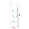4-Steps Boat Rope Ladder For Inflatable Boats, Fishing Boats, Kayaks, Motorboats
