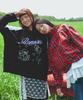 RONRON Colored Crayon Cat Long Sleeve Black