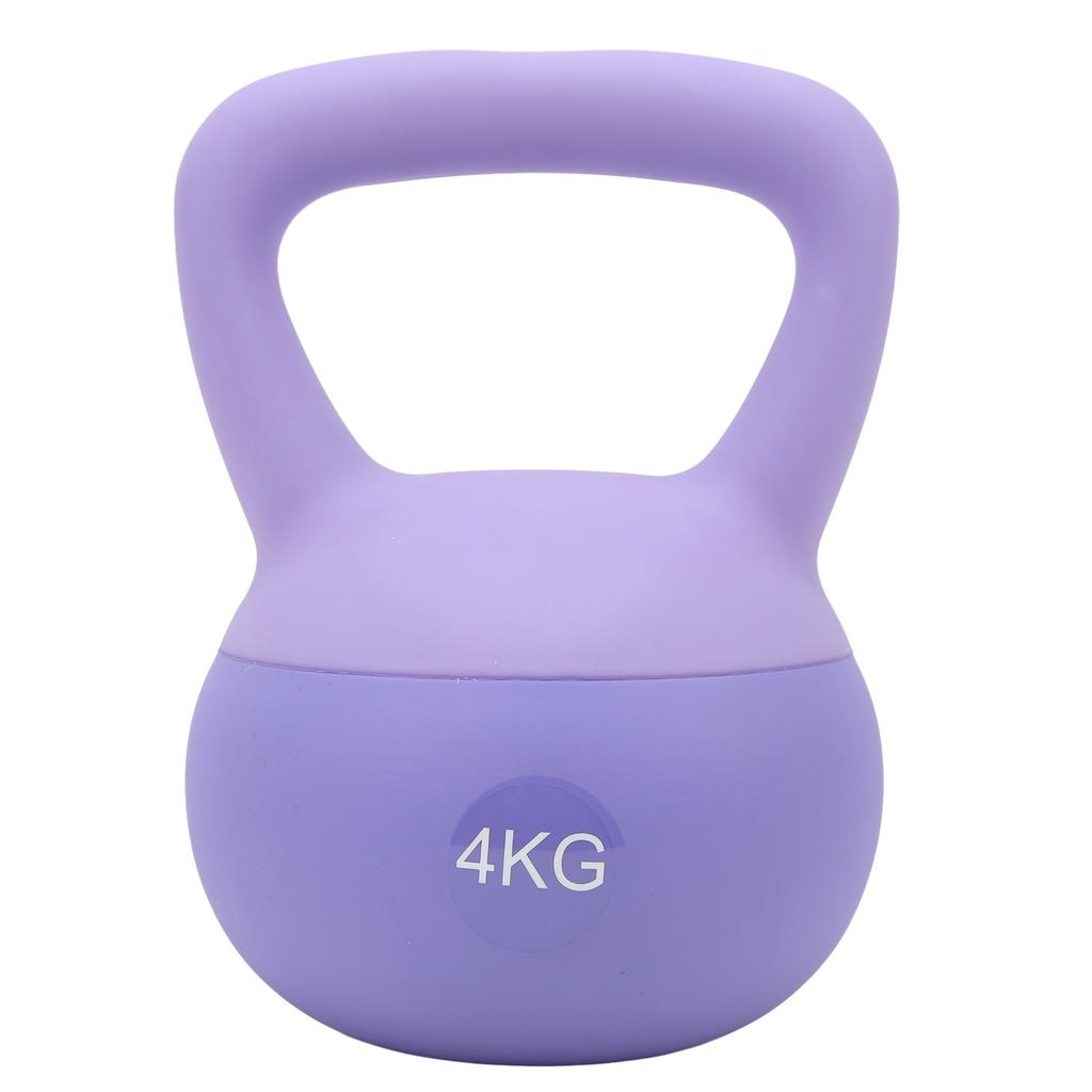 Soft Kettlebell PVC 4KG Squat Strength Training Home Hip Exerciser Women Fitness Weights Accessories