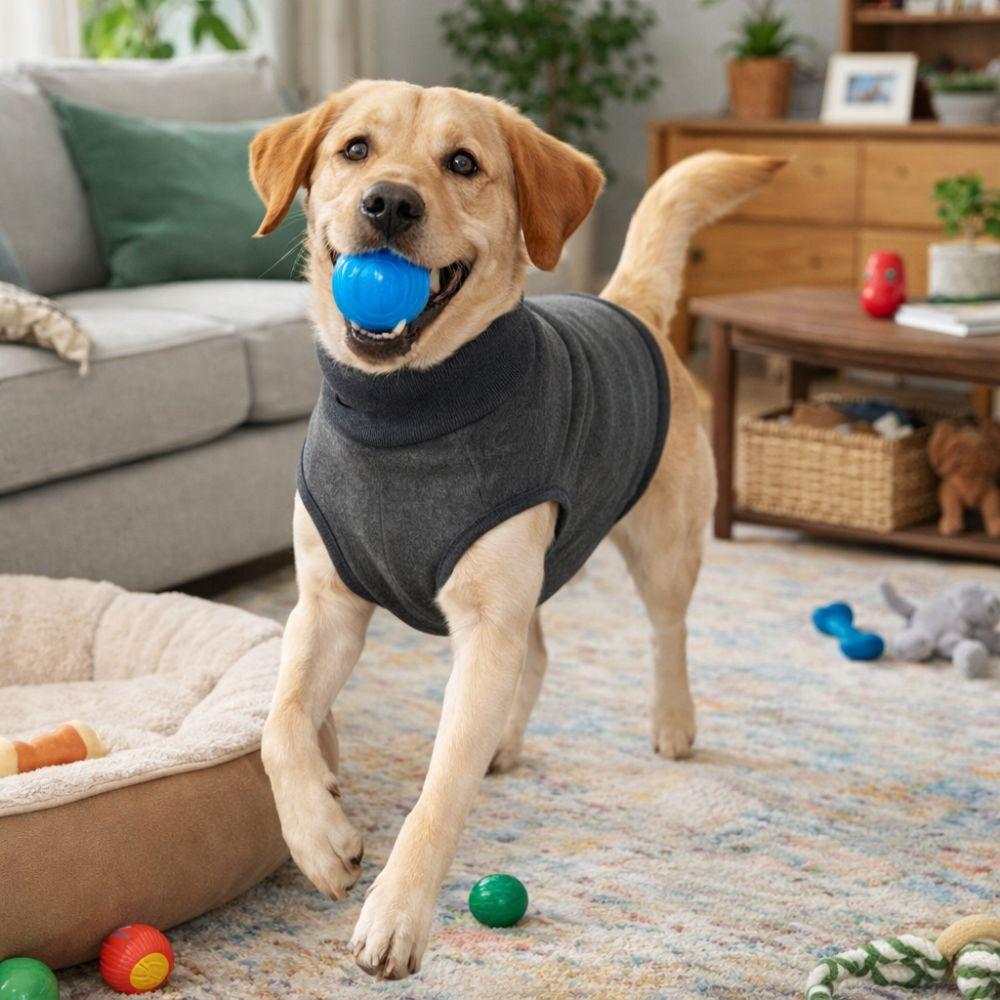 Stretchy Pullover Dog Anxiety Jacket Adjustable Anti-scare Pet Soothing Clothes Practical Comfortable Calming Coat