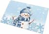Christmas Snowman Snowflake Bathroom Mat Bedroom Bedside Foot Mat Entrance Welcome Door Mat Balcony Hallway Rug Xmas Decorations