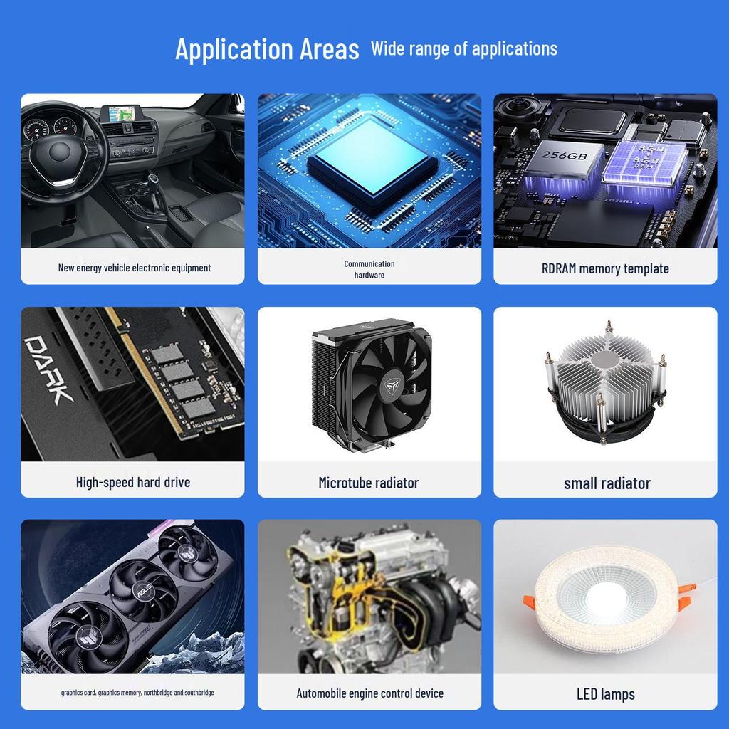 Odporna na wysokie temperatury termiczna podkładka silikonowa do rozpraszania ciepła i izolacji