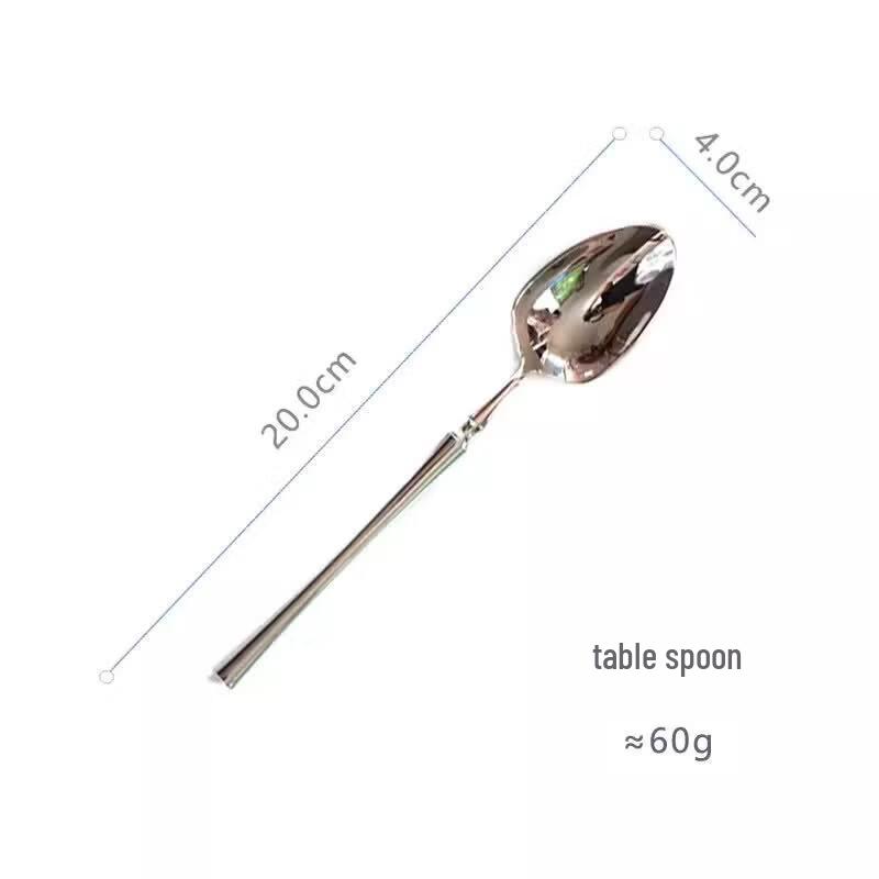 Qiwei 304 Stainless Steel Stirring Spoon