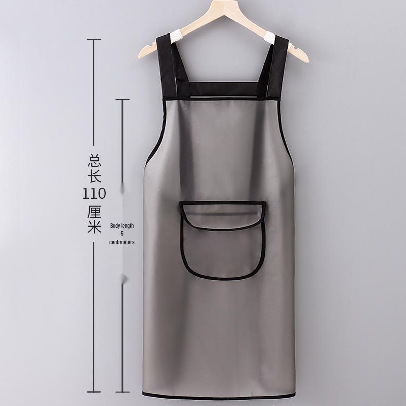 2025 Waterproof TPU Kitchen Apron for Home & Catering