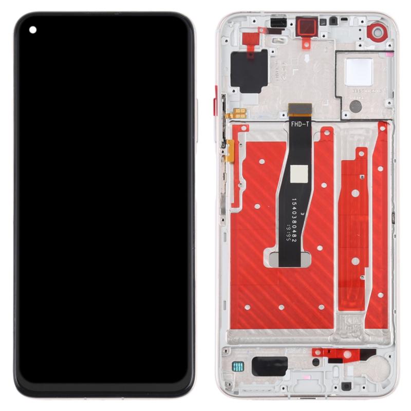 

For Honor 20/Huawei nova 5T 4G Grade C LCD Screen and Digitizer Assembly+Frame Part (COG Technology) (without Logo) Silver