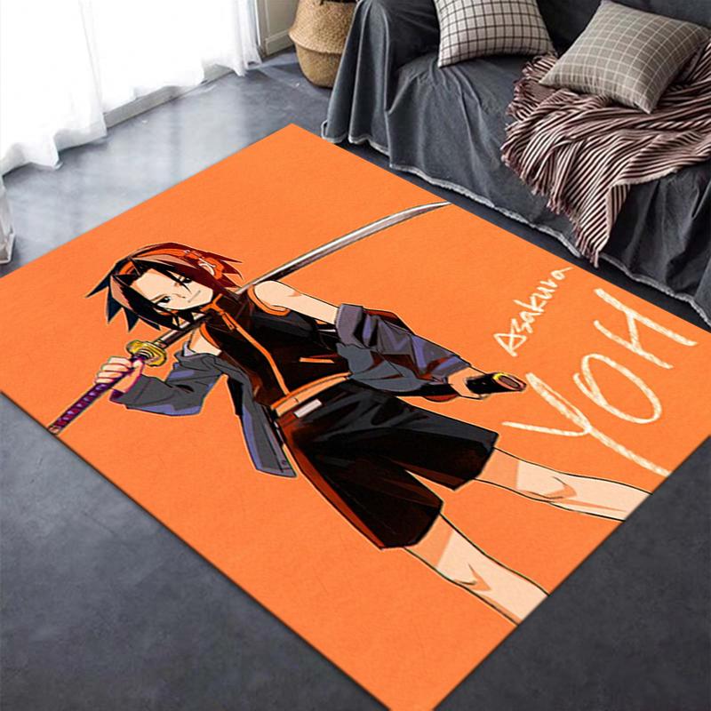 2025 New Shaman King Carpet Rug for Living Room Bedroom Home Sofa Decoration,Kids Play Non-slip Floor Mat154