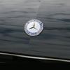 FEN1   2025 For Mercedes-Benz 1Pcs Car Metal Flat Hood Emblem Front Badge Logo Sticker For Mercedes Benz W212 W213 W205 W177 W247 W176