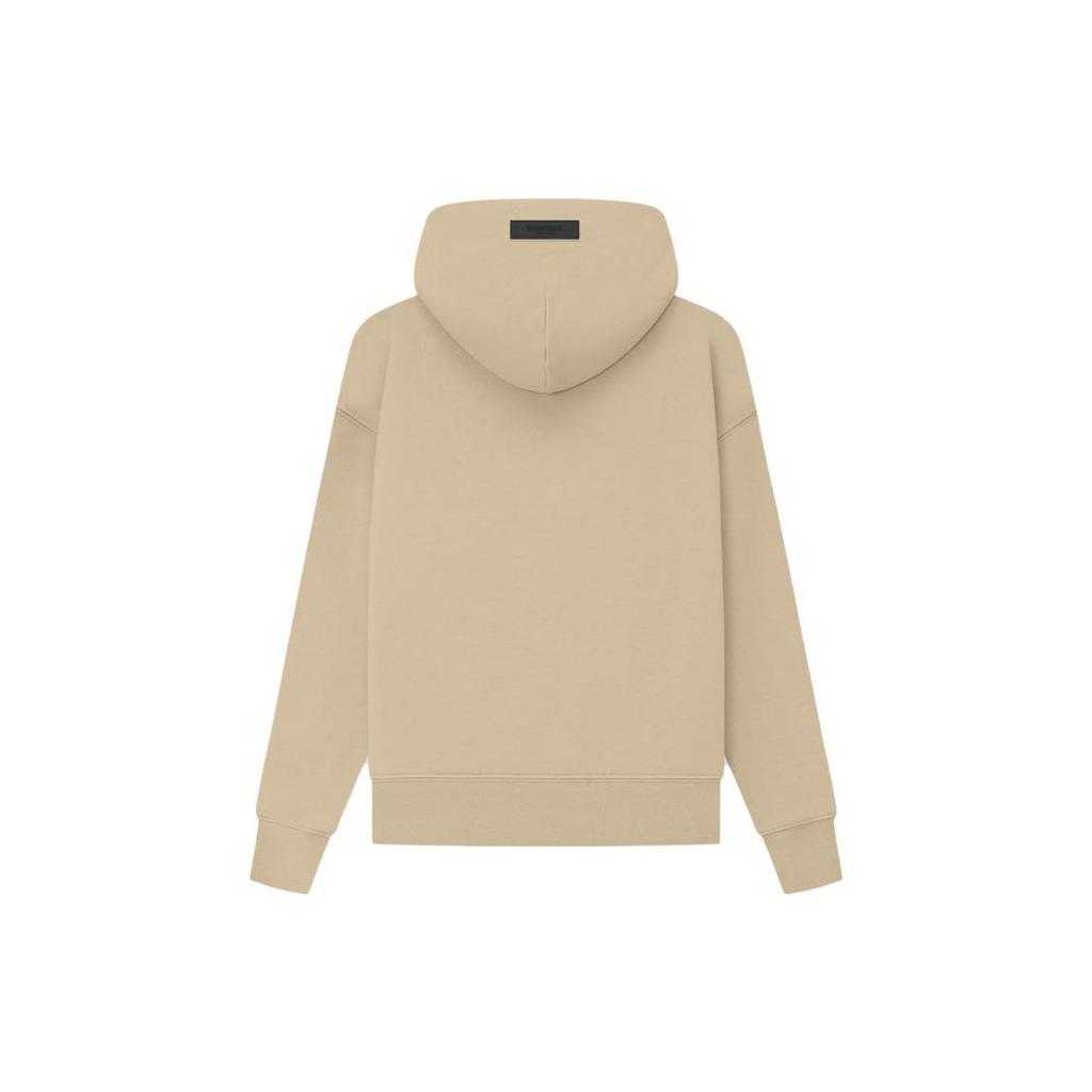 Fear Of God Essentials Kids Essentials Hoodie Sand Letter Print Hooded Sweatshirt Kids hoodies White FOG-SS23-200