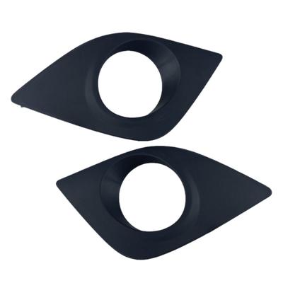 Front Bumper Fog Light Bezel Cover Left & Right With Hole For Toyota Corolla 2014-2016