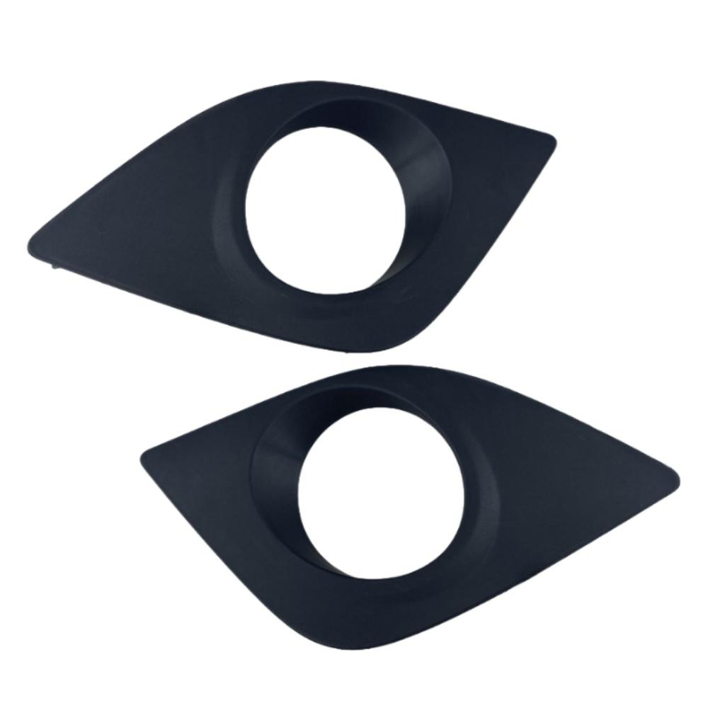 Front Bumper Fog Light Bezel Cover Left & Right With Hole For Toyota Corolla 2014-2016
