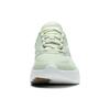 Li Ning Cushioning Slip Resistant Abrasion Resistant Low Top Running Shoes Women's White Green ARXT010-4