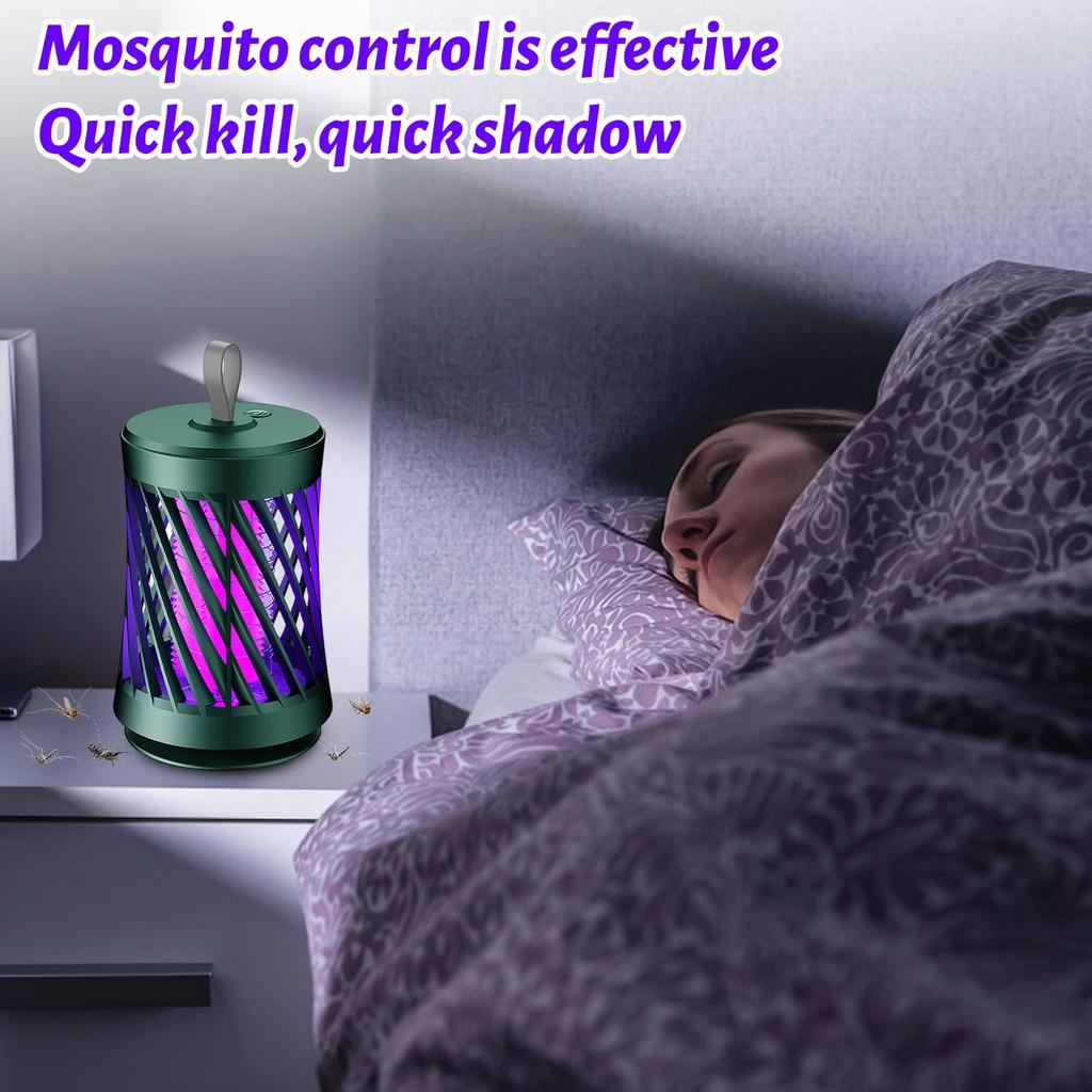 Zapper Indoor, Electric Indoor Zapper Outdoor, 2 In 1 Mosquito Zapper, Powerful Fly Zapper With Purple Lights For Home, Garden, Patio