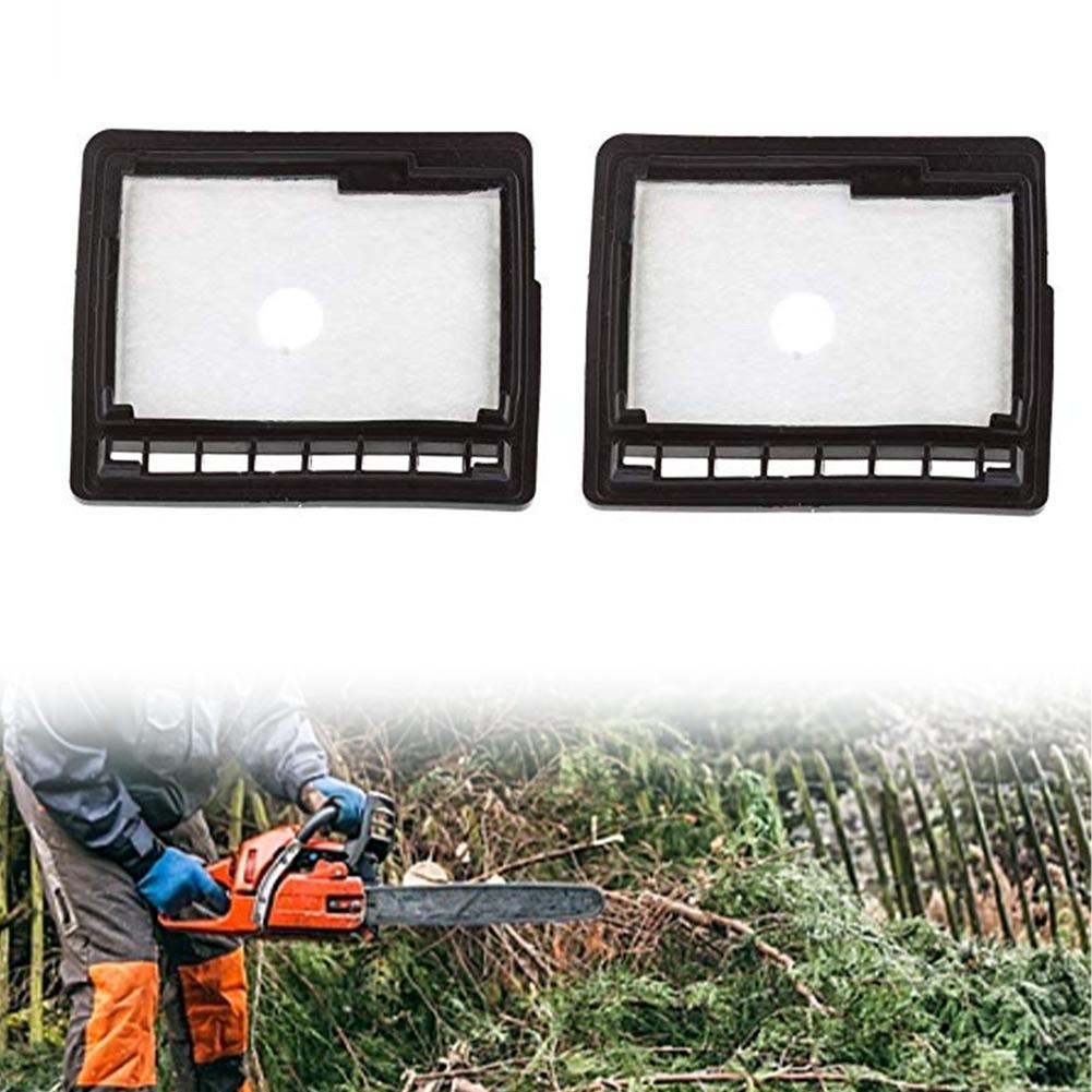 2pcs Chainsaw Air Filter Set For CS301 CS303T CS345 CS3400 CS3450 Engine Intake Cleaner Spare Parts Garden Power Tool Supplies