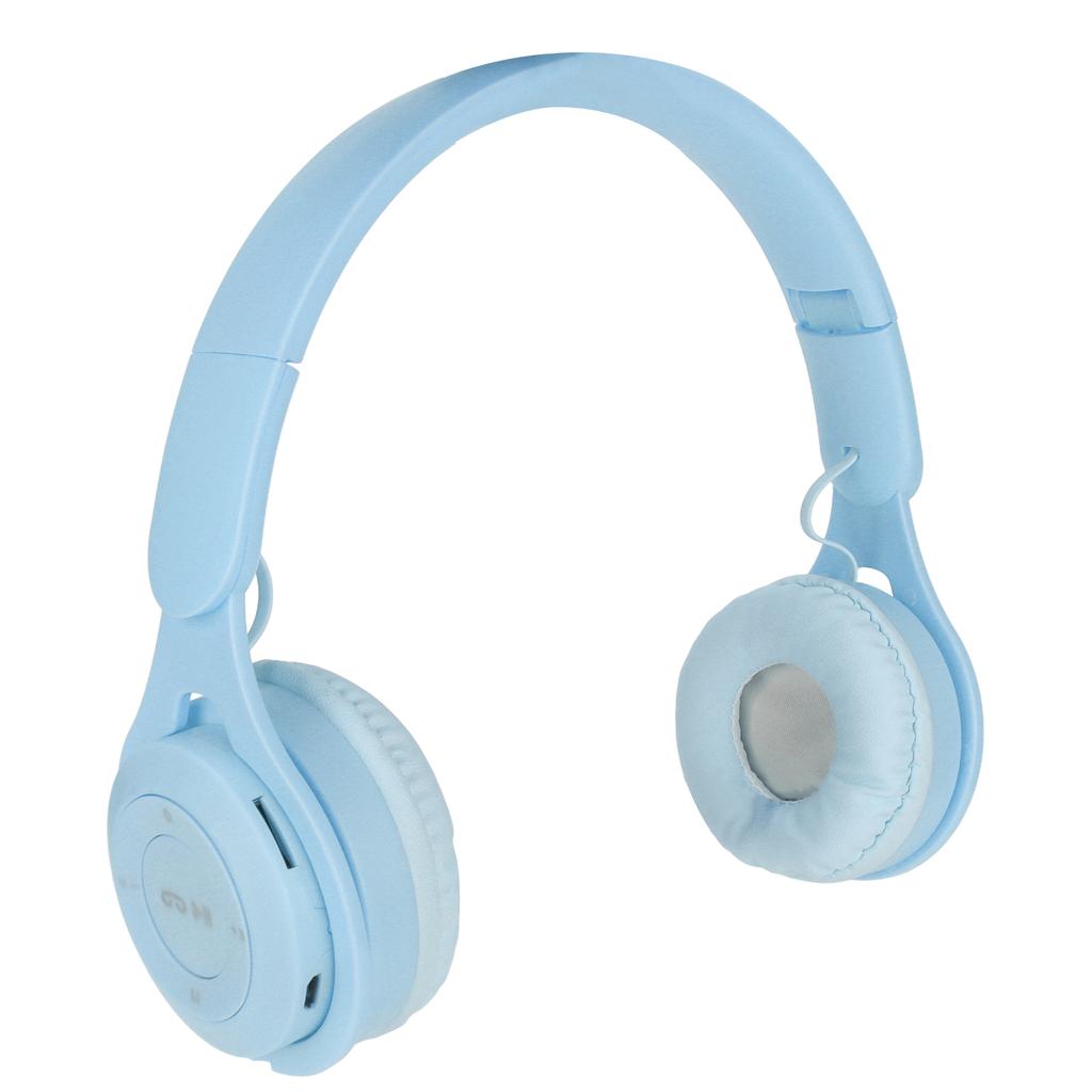 Y08 Kids Headphone Macaron Stylish Stereo Sound Foldable Plug In Card Bluetooth Over Ear Headphones