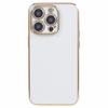 For iPhone 16 Pro Case TPU Slim Fit Shockproof Phone Cover 6D Electroplating
