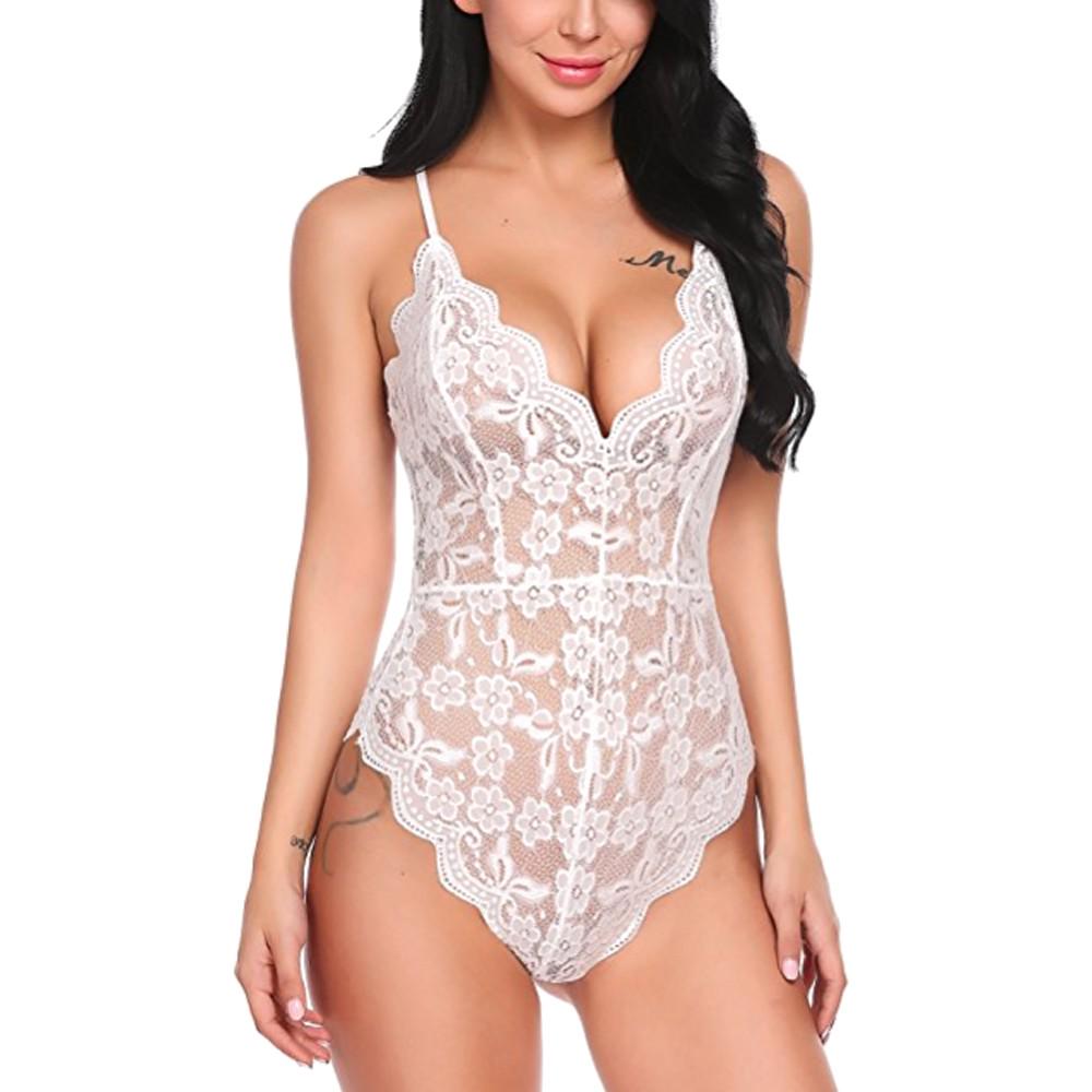 Fashion Women Lingerie  Babydoll  Bodysuit Sexy Lingerie Underwear