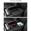 for Nissan Pathfinder R53 2022 2023 2024 Car Card Phone Pocket Organizer Container Central Armrest Storage Box Holder