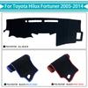Car Dashboard Cover Dash Mat Pad  for Toyota Hilux SW4 Fortuner AN30 AN50 AN60 2005~2014 Nonslip Cape Sunshade Accessories