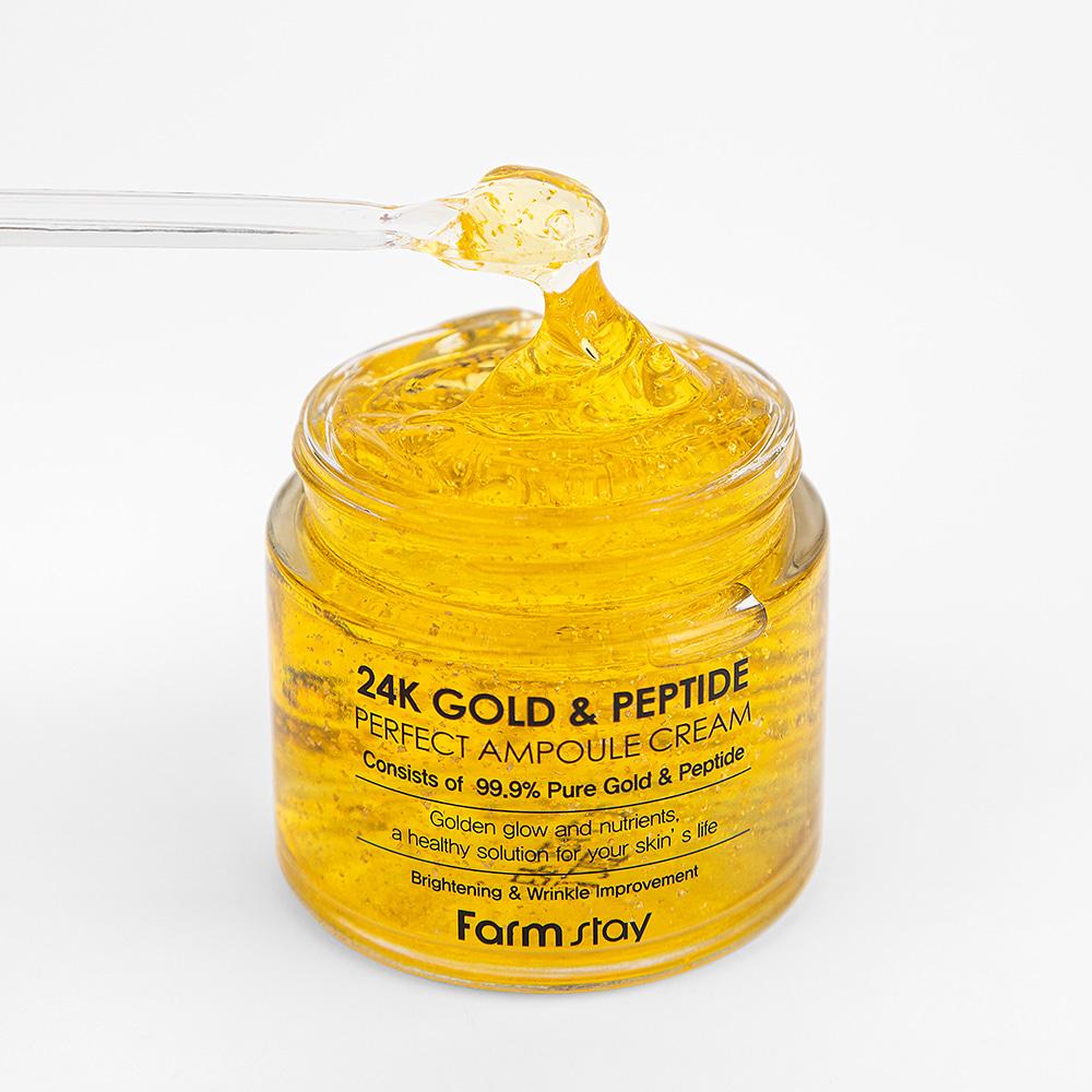 Farm Stay 24K Gold & Peptide Perfect Ampullencreme