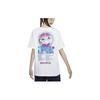 Nike Sportswear Letter Print Pattern Pullover Casual Crew Neck Short Sleeve T-Shirt Women T-Shirts White FV4263100