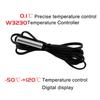 Termostato digital LCD W3230 DC 12V 20A Controlador de alarme de temperatura e regulador