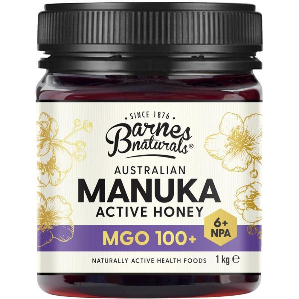 Barnes Naturals Australian Manuka Honey 1kg MGO 100+