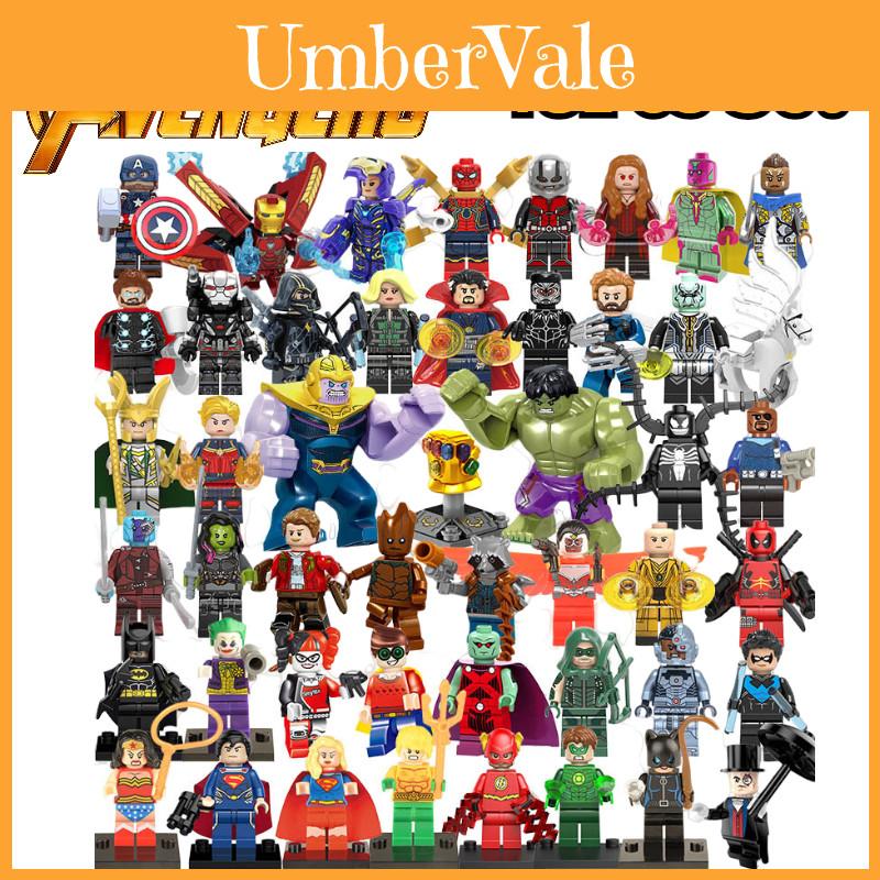 High-quality Abs Plastic Superhero Moc Building Blocks Toy Set Diy For Kids
