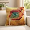 Rapper MM Huncho Cushion Cover Soft Short Plush SkinFriendly Cushion Case for MultiScene Use
