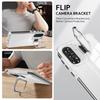 Applicable To Samsung A36/A56 Acrylic Transparent Mobile Phone Case A26 Metal Frame Invisible Bracket Mobile Phone Case