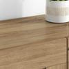 Wall Mounted Cabinet 2 pcs Artisan Oak Finish 69.5 x 34 x 90 cm