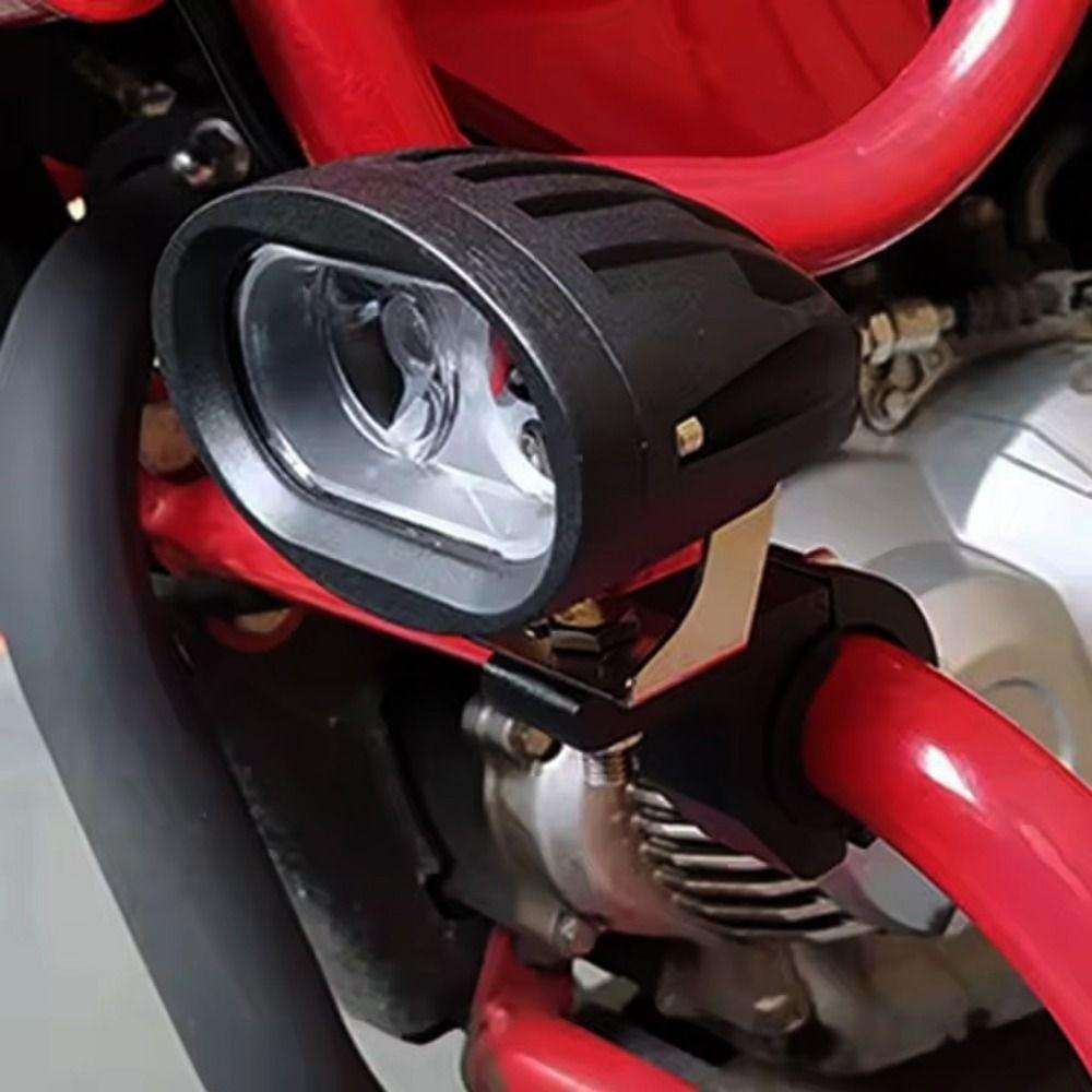 Black Car Motorcycle Headlight Clamps Motorcycle Modification Pipe Clamp For Truck Auto ATV