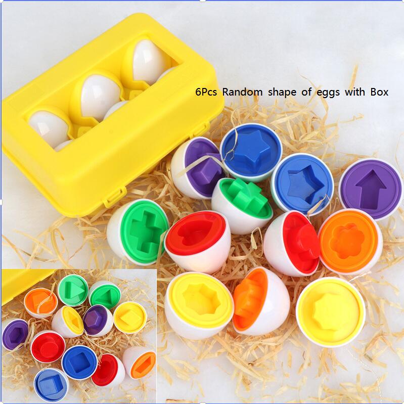 Baby Learning Educational Plaything Smart Egg Plaything Games Shape Matching Sorters Toys Montessori Eggs Toys For Kids Kids 2 3 4 Years
