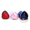 Heart-Shaped LED Light Jewelry Box for Rings & Necklaces