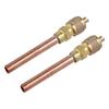 High Quality 2pcs Service Access Valves for Refrigeration and AC Units