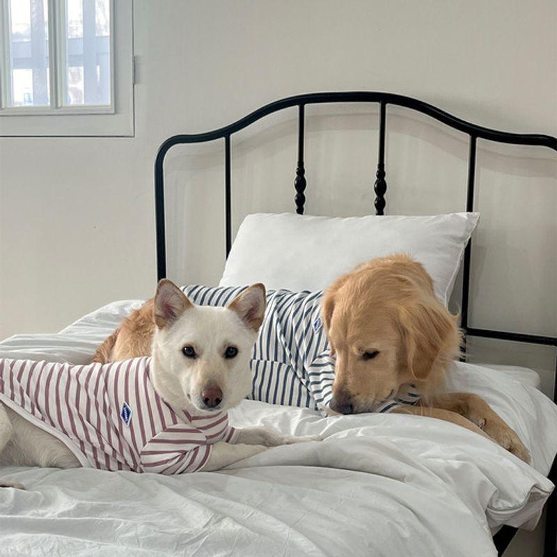 BARKDOG Basic Striped T-Shirt M-6XL 3colors