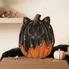 Cartoon Halloween Pumpkin Figurine Ghost Pumpkin Table Ornament  Harvest Season